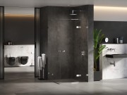 Kabina prysznicowa dwudrzwiowa New Trendy Eventa chrom