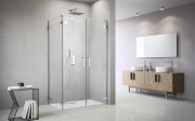 Kabina Radaway Arta DWD+S 100x100x200 prawa, szkło przejrzyste 50L+50R