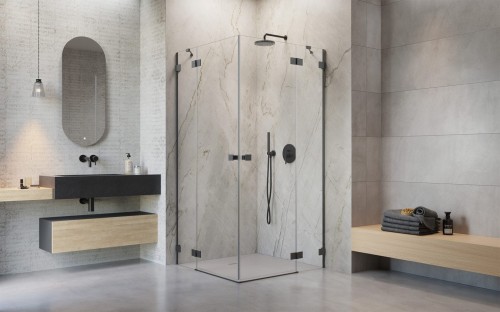 Kabina prysznicowa Essenza Pro Brushed GunMetal KDD Radaway