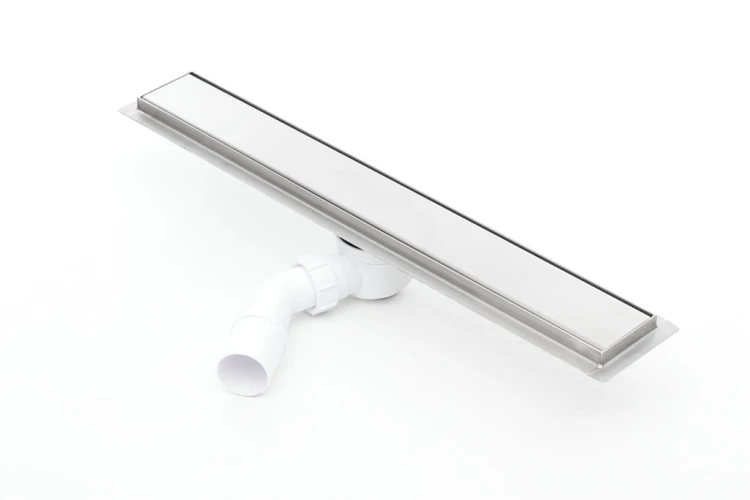 Odpływ liniowy z flanszą Kesmet 50 cm z rusztem Smooth