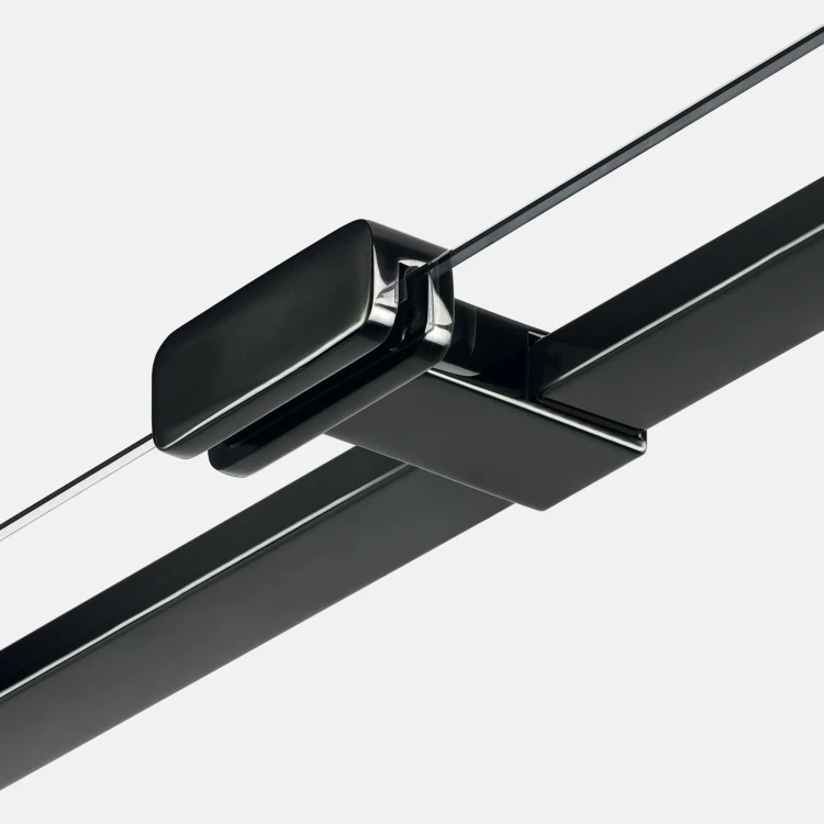 Kabina prysznicowa New Trendy Eventa Black Chrome prawa