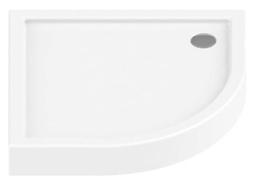 Brodzik półokrągły New Trendy Columbus 80x80x14