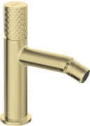 Bateria bidetowa stojąca złoto szczotkowane Silia Hexa Deante