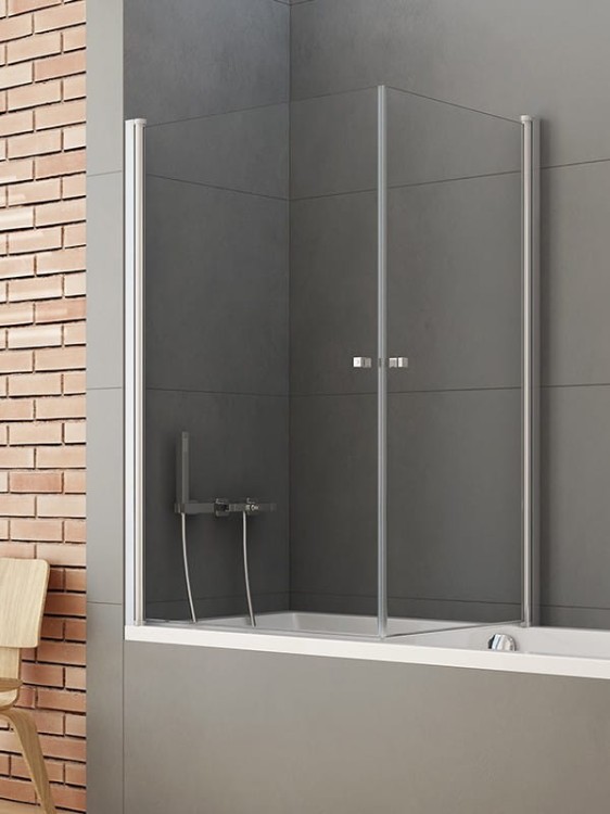 Parawan nawannowy New Trendy New Soleo 90x70x140 szkło czyste