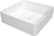 Umywalka ceramiczna nablatowa Square Deante