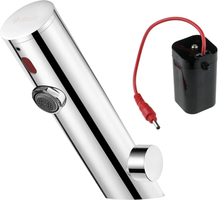 Bateria umywalkowa bezdotykowa z regulacją temp 4xAA Sense Deante