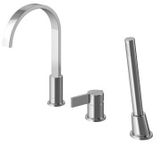 Bateria wannowa 3-otworowa KOHLMAN Dexame QB241D